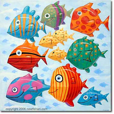 Fish Art - F. Frank