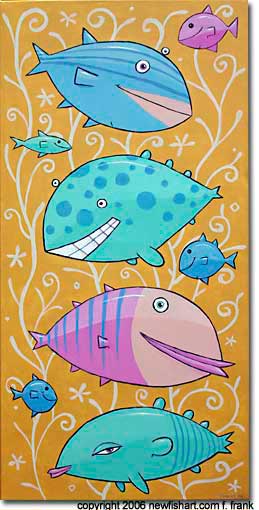 Fish Art - F. Frank