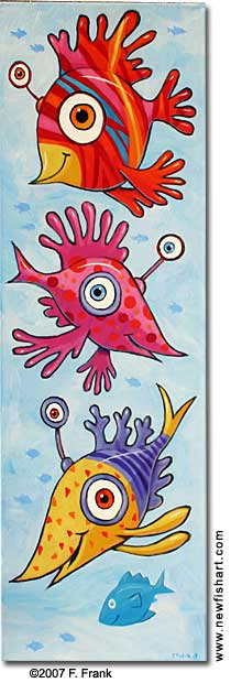 Fish art and paintings