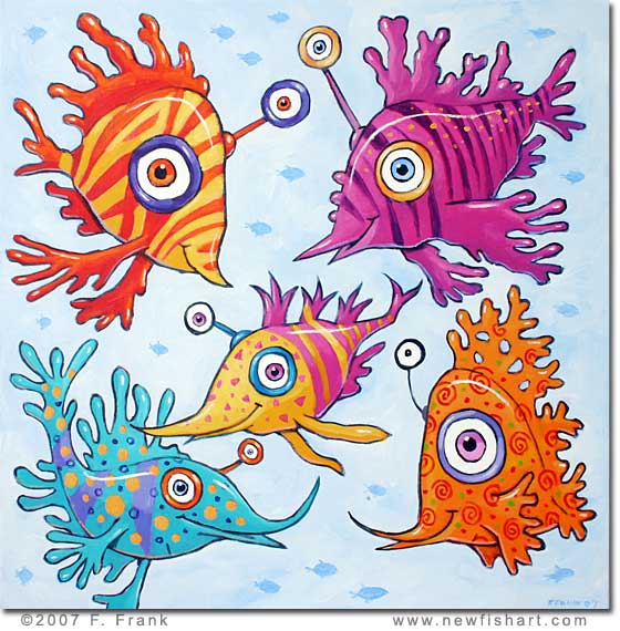 colorful Fish art