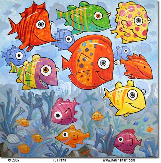 colorful Fish art