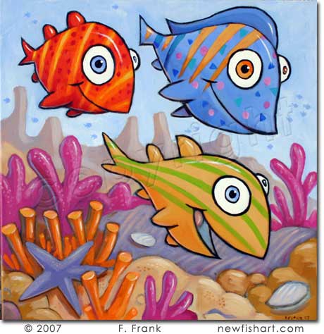 colorful Fish art
