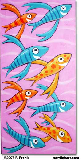 colorful Fish art