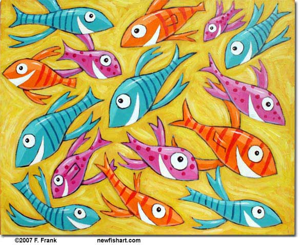 colorful Fish art