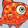 Originale Fische bilder und malerei F. Frank