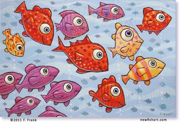 Bright Colors in the Sea