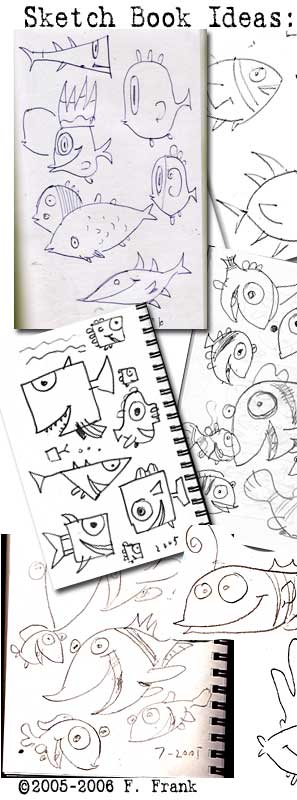 fish,art,sketchbook,painting